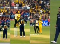 MS Dhoni hugged a fan who breached security to meet him amid CSK vs GT match;