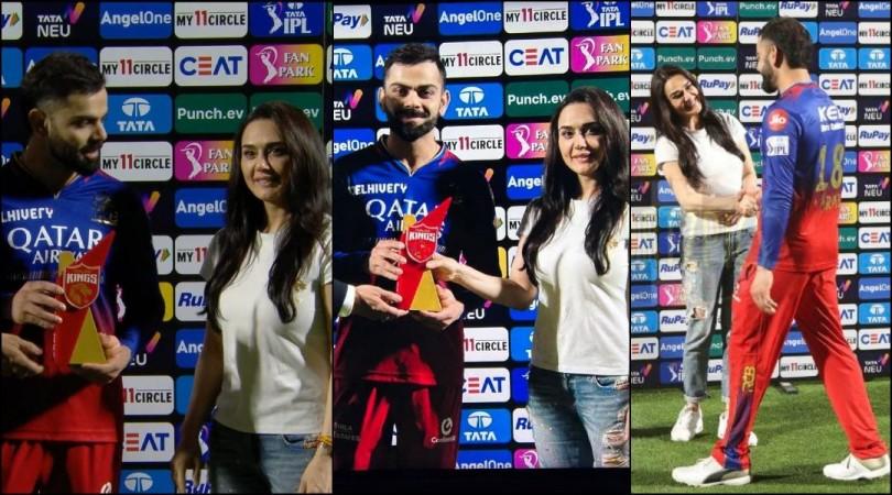 Virat Kohli apologises to Preity Zinta after Punjab Kings loses match against RCB [reactions]