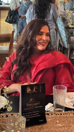 Richa Chadha at the succes bash of Heeramandi Heeramandi review: Sanjay Leela Bhansali series starring Manisha, Sonakshi, Aditi look magestic
