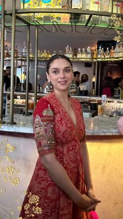 Aditi Rao Hydari at the success bash of Heeramandi Heeramandi review: Sanjay Leela Bhansali series starring Manisha, Sonakshi, Aditi look magestic