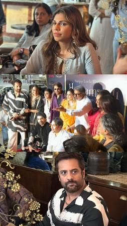 sharmin sehgal at the success bash of Heeramandi Heeramandi review: Sanjay Leela Bhansali series starring Manisha, Sonakshi, Aditi look magestic
