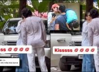 'They don't kiss at home?; Kareena Kapoor- Saif Ali khan lock lips in front of paps; netizens express displeasure with their PDA