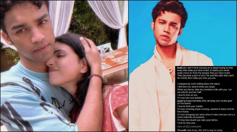 'Miss how you breathe': Babil Khan pens a heart-wrenching post after breakup 'Miss how you breathe': Babil Khan pens a heart-wrenching post after breakup