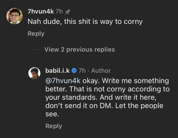 Babil Khan Gives Befitting Reply To Troll Who Called His Breakup Post 'Corny': Babil Khan Gives Befitting Reply To Troll Who Called His Breakup Post 'Corny':