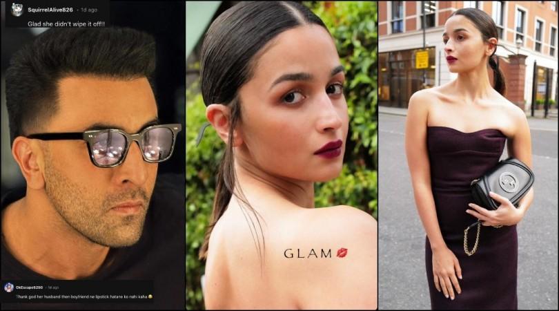 Glad Ranbir didn't tell her to wipe it off: fans take a sly Alia bhatt's old comment as she wears dark maroon lip shade; drops jaw dopping pics from Cruise show Glad Ranbir didn't tell her to wipe it off: fans take a sly Alia bhatt's old comment as she wears dark maroon lip shade; drops jaw dopping pics from Cruise show