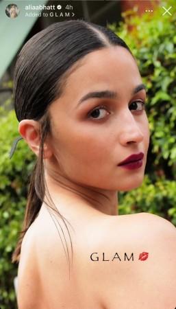 Glad Ranbir didn't tell her to wipe it off: fans take a sly Alia bhatt's old comment as she wears dark maroon lip shade; drops jaw dopping pics from Cruise show Alia Bhatt Gucci show