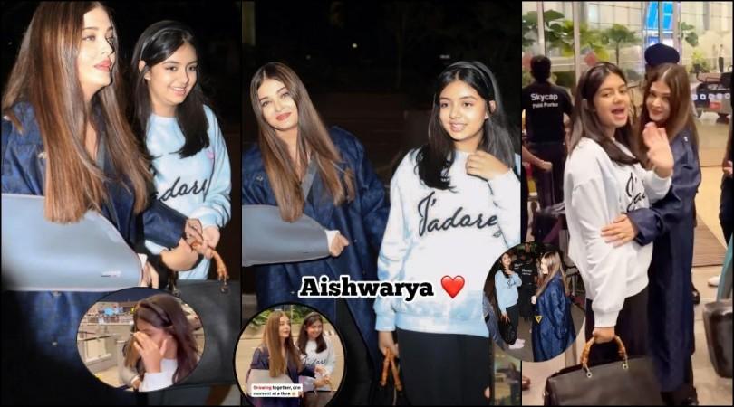 Injured Aishwarya leaves fans worried as she flies for Cannes wearing a white cast Injured Aishwarya leaves fans worried as she flies for Cannes wearing a white cast