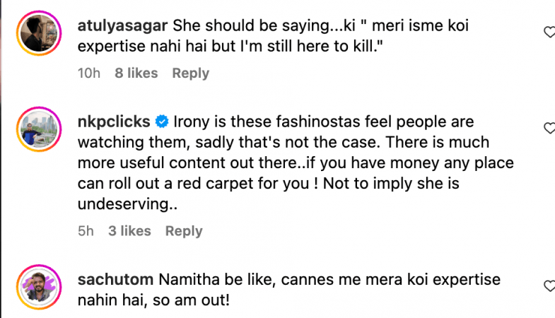 'What's with her accent?': Ask fans as Shark Tank India judge Namita Thapar says, 'Pray I don't trip' as she makes her Cannes debut 'What's with her accent?': Ask fans as Shark Tank India judge Namita Thapar says, 'Pray I don't trip' as she makes her Cannes debut