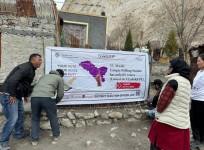 Polling booth in Ladakh