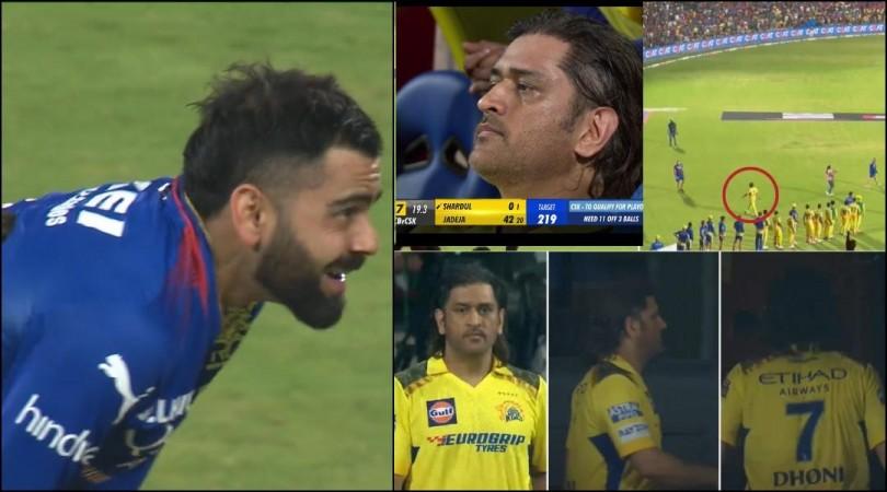'Lacks sportsmanship, arrogant': fans slam MS Dhoni as he didn't shake hands with RCB player's post-match; Virat Kohli goes searching for MSD 'Lacks sportsmanship, arrogant': fans slam MS Dhoni as he didn't shake hands with RCB player's post-match; Virat Kohli goes searching for MSD