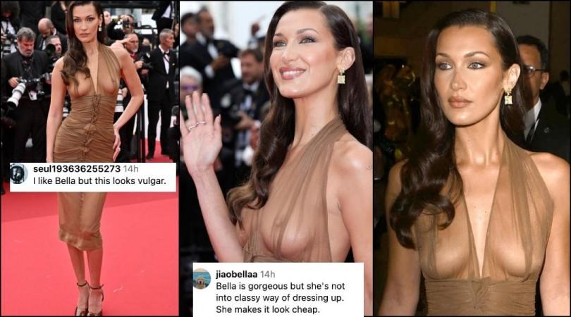 'Awful': Bella Hadid opts for see-through outfit, goes for this bold outfit at Cannes red carpet [reactions]