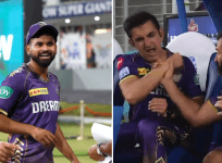 Gautam Gambhir animated reaction