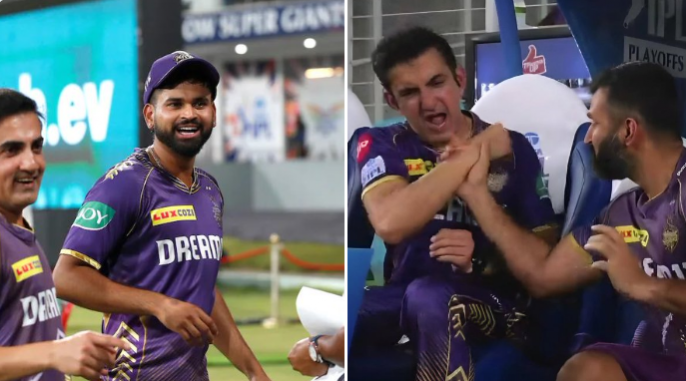 Gautam Gambhir animated reaction Gautam Gambhir animated reaction