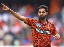 Sunrisers Hyderabad (SRH) pacer Bhuvneshwar Kumar
