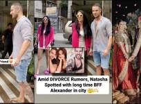 Amid divorce rumours Hardik Pandya's wife Natasa spotted having brunch with Disha Patani's rumoured beau Alexander