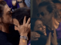 Shah Rukh Khan, Gautam Gambhir, Gauri Khan