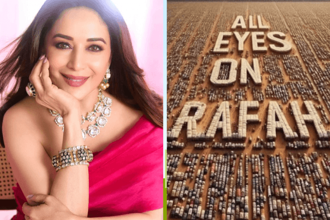 Madhuri Dixit deletes All Eyes on Rafah post
