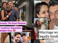 Amid separation rumours, Dalljiet recently shared a cryptic post hinting at her husband's possible extramarital affair