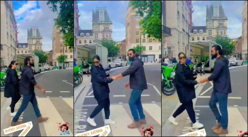 'Breech of privacy, disappointment': Angry Katrina Kaif pulls Vicky Kaushal back as fans record them during their London Stroll; netzines irked 'Breech of privacy, disappointment': Angry Katrina Kaif pulls Vicky Kaushal back as fans record them during their London Stroll; netzines irked