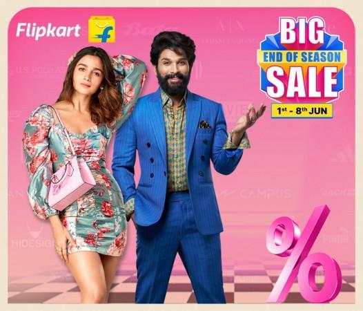 Flipkart's 'Big End of Season Sale' dates are in; go on shopping spree from June 1