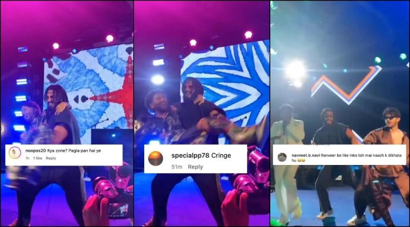 'Cringe, awful.': Ranveer Singh arm spins Orry; dances with Guru Randhawa and Veer Pahariya at Anant-Radhika's cruise bash [Reactions]