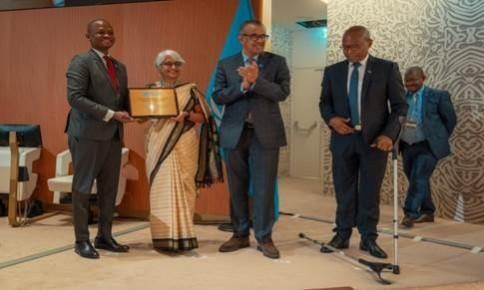 NIMHANS conferred with Nelson Mandela Award 2024 for health promotion NIMHANS conferred with Nelson Mandela Award 2024 for health promotion