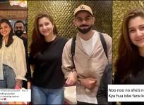 Anushka Sharma body-shamed as she wraps her hands around Virat Kohli before leaving for T20 WC