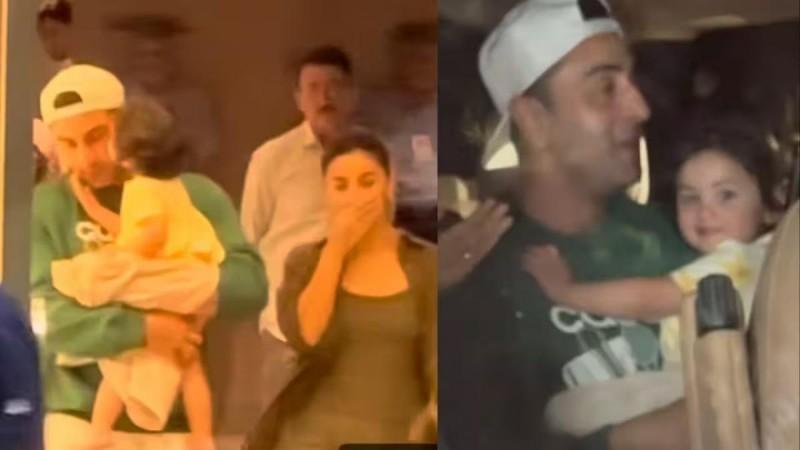 Alia Bhatt and Ranbir Kapoor and raha Alia Bhatt and Ranbir Kapoor and raha