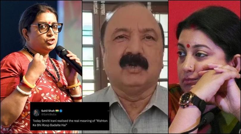 Union Minister Smriti Irani has lost the Amethi seat to Congress's Kishori Lal Sharma by over 1.5 lakh votes. Union Minister Smriti Irani has lost the Amethi seat to Congress's Kishori Lal Sharma by over 1.5 lakh votes.