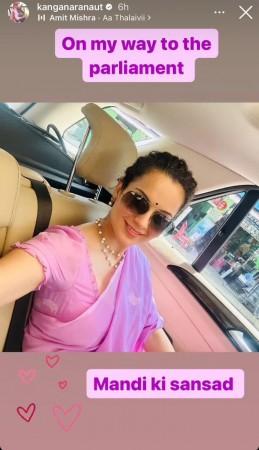 Kangana Ranaut alleges CISF official slapped her at Chandigarh airport Kangana Ranaut alleges CISF official slapped her at Chandigarh airport