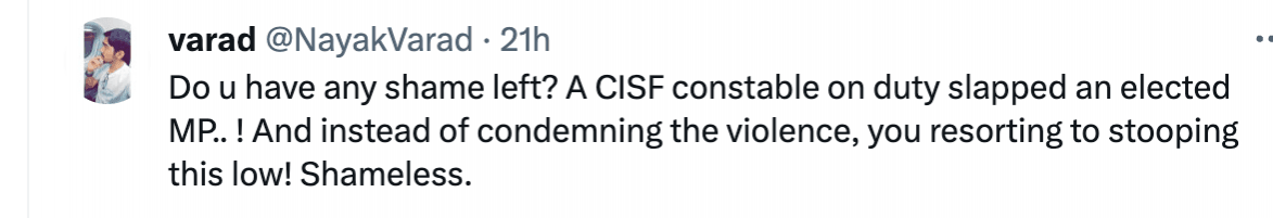 Nakuul Mehta tweets about CISF constable's biopic Nakuul Mehta tweets about CISF constable's biopic