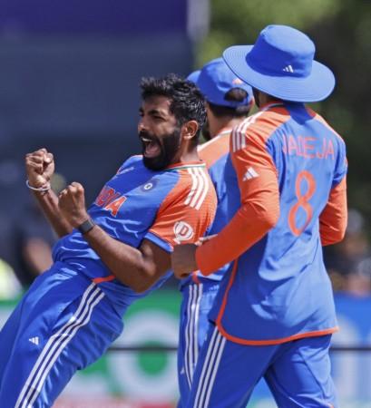 New York: ICC Men's T20 World Cup cricket match between India and Pakistan at Nassau County International Cricket Stadium in New York on Sunday, June 9, 2024. (Photo: IANS) t-20