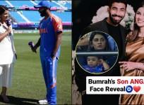 'They are blushing, couple goals': Jasprit Bumrah's post-match interview with his wife anchor of ICC Sanjana leaves internet gushing