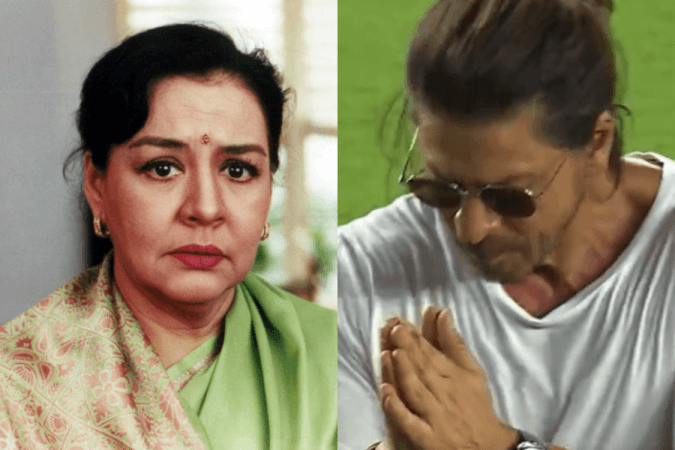 Farida Jalal, Shah Rukh Khan
