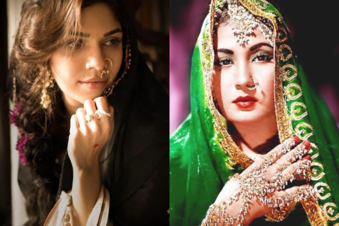 Sharmin Segal, Meena Kumari Sharmin Segal, Meena Kumari
