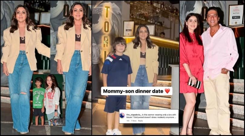 Gauri invited her friends Chunky Panday, his wife Bhavana Pandey, Maheep Kapoor, Seema Sajdeh, and Shanaya Kapoor. Gauri invited her friends Chunky Panday, his wife Bhavana Pandey, Maheep Kapoor, Seema Sajdeh, and Shanaya Kapoor.