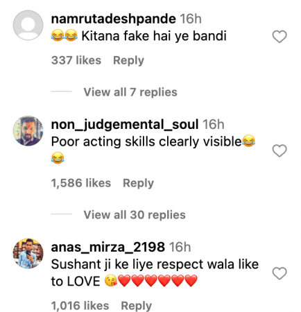 'Fake drama': Fans slam TV actor Krissann Barretto as she cries Inconsolably remembering Sushant Singh Rajput at his prayer meet 'Fake drama': Fans slam TV actor Krissann Barretto as she cries Inconsolably remembering Sushant Singh Rajput at his prayer meet