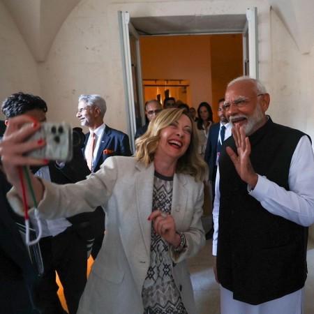 PM Modi meets Giorgia Meloni: Meloni moment takes over the internet; Kangana Ranaut reacts PM Modi meets Giorgia Meloni: Meloni moment takes over the internet; Kangana Ranaut reacts