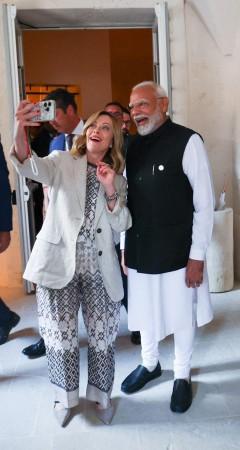 PM Modi meets Giorgia Meloni: Meloni moment takes over the internet; Kangana Ranaut reacts PM Modi meets Giorgia Meloni: Meloni moment takes over the internet; Kangana Ranaut reacts