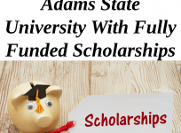 Adams State University With Fully Funded Scholarships