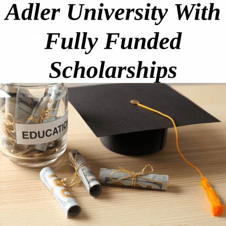 Adler University With Fully Funded Scholarships