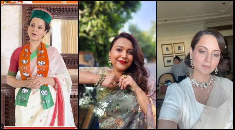 Swara Bhasker says Kangana Ranaut has 'used her platform to justify violence' Swara Bhasker says Kangana Ranaut has 'used her platform to justify violence'