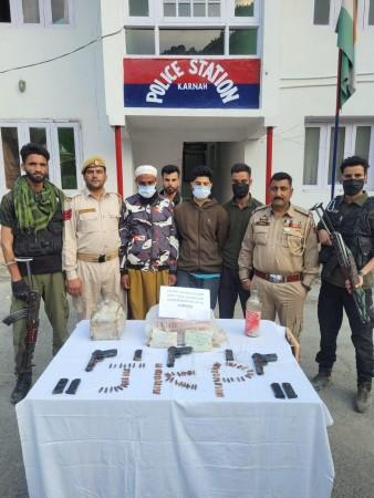 Representative picture Narco terror module busted by Kupwara Police Narco terrorism module