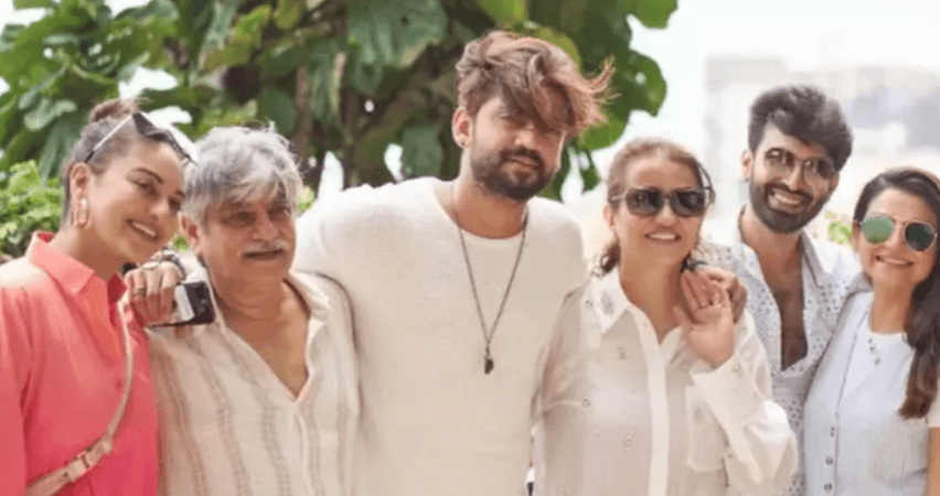 Sonakshi Sinha spends quality time with Zaheer Iqbal's family Sonakshi Sinha spends quality time with Zaheer Iqbal's family