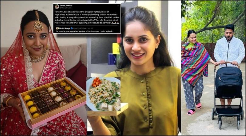 Swara Bhasker took to social media and criticised food blogger Nalini Unagar over her Swara Bhasker took to social media and criticised food blogger Nalini Unagar over her