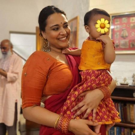 Swara Bhasker shares pics from daughter's first Eid al-Adha Swara Bhasker shares pics from daughter's first Eid al-Adha