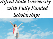 Alfred State University with Fully Funded Scholarships