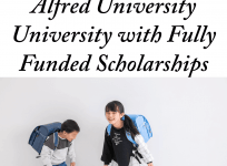 Alfred University with Fully Funded Scholarships