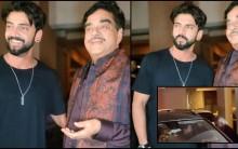 Shatrughan Sinha Poses With Zaheer Iqbal Ahead Of Daughter Sonakshi's Wedding