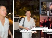 Sonakshi Sinha avoids paparazzi; refuses to pose with Zaheer Iqbal and Shatrughan Sinha post-get-together